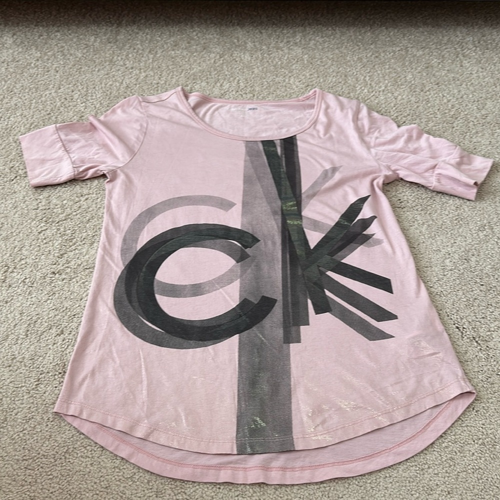 Calvin Klein jeans shirt sleeves tee
